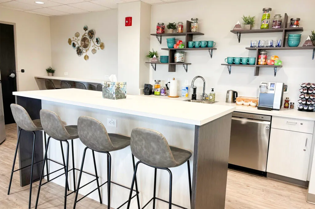 Littleton office kitchen
